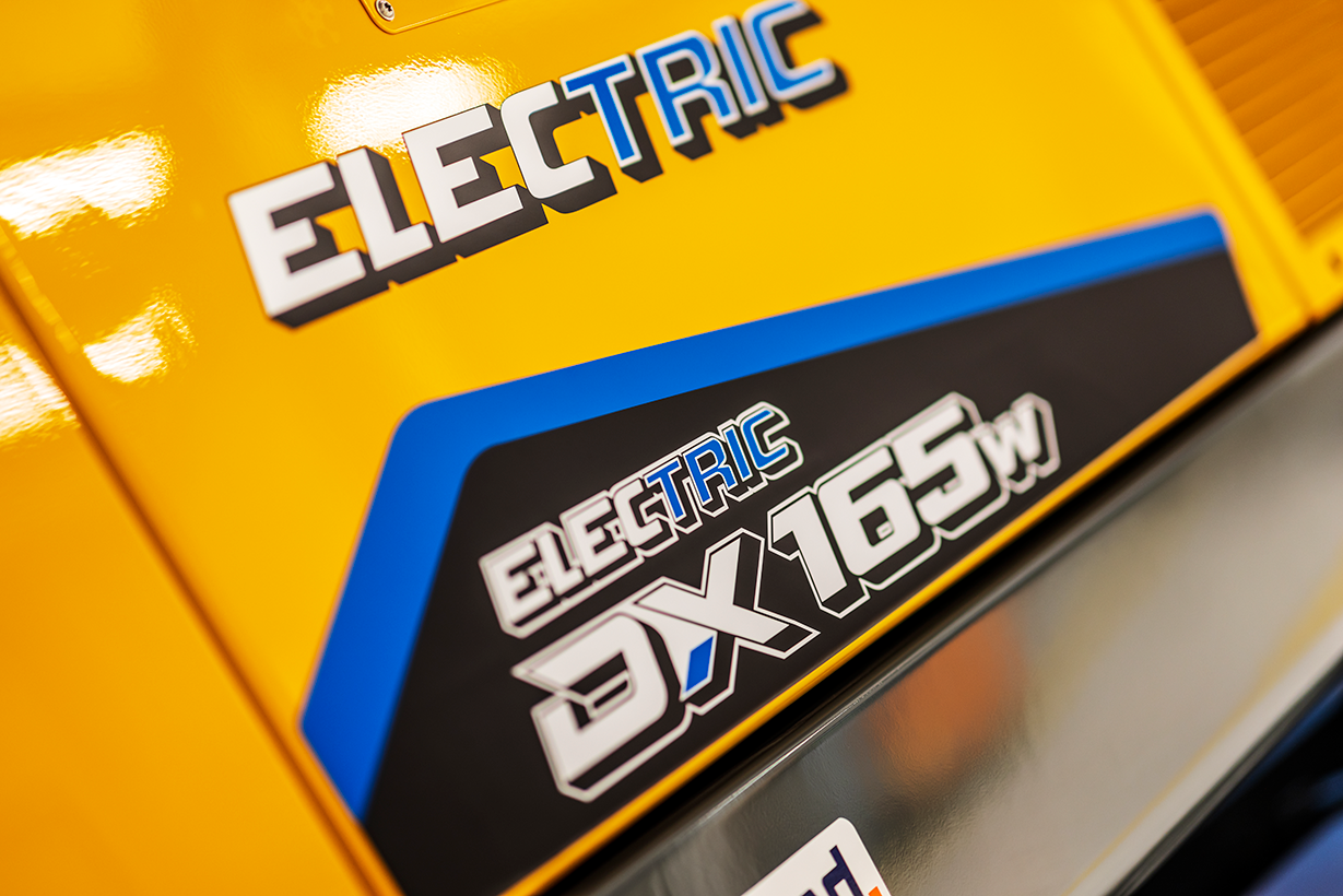 DX165W electric mobiele graafmachine